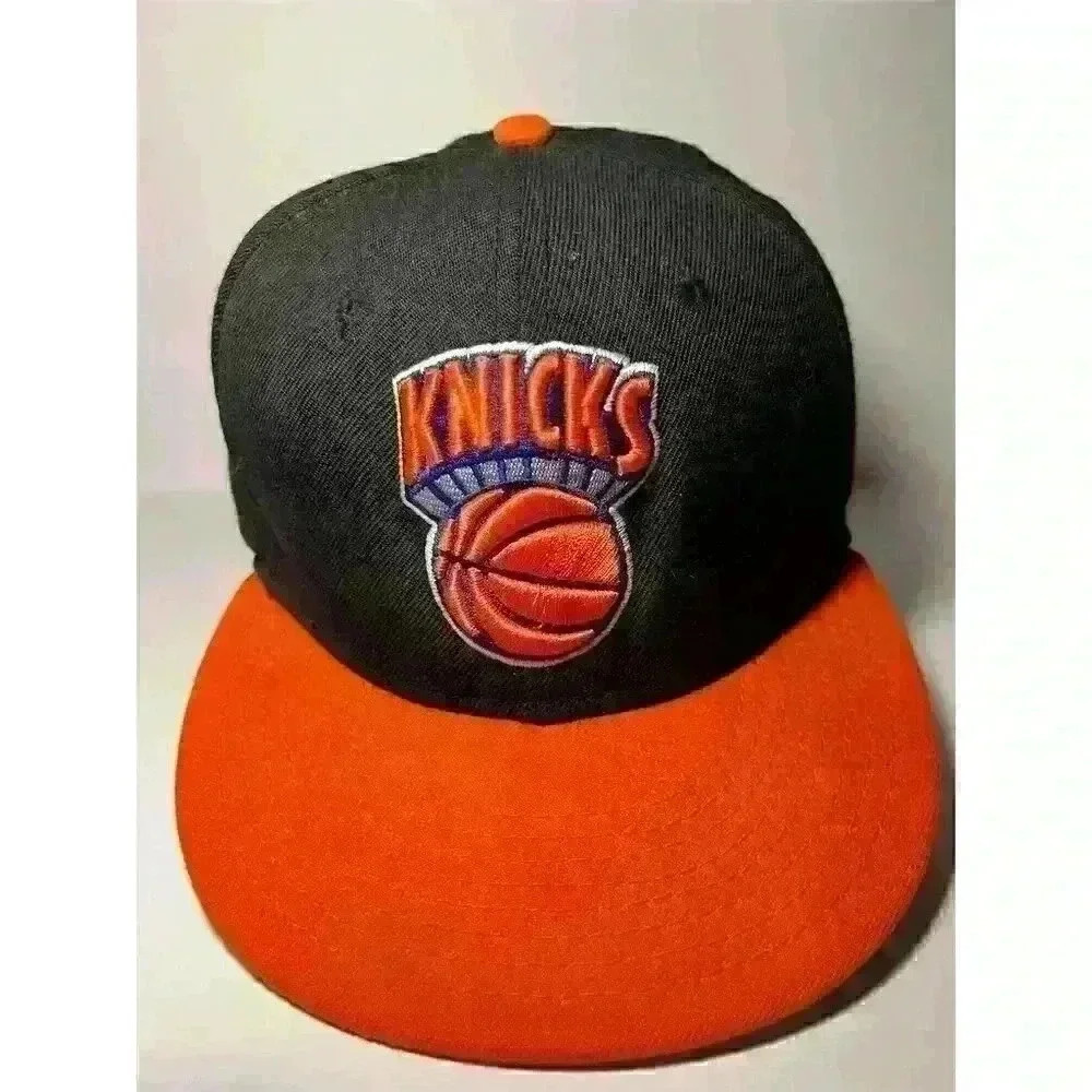 New York Knicks Snapback Hat New Era 9Fifty Hardwood Classics Black